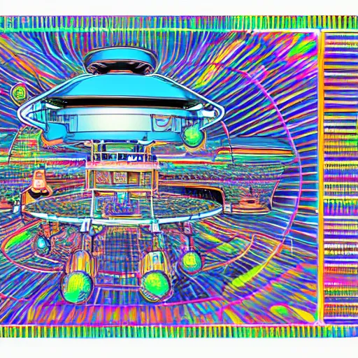 Image similar to visual representation of dream bot mothership