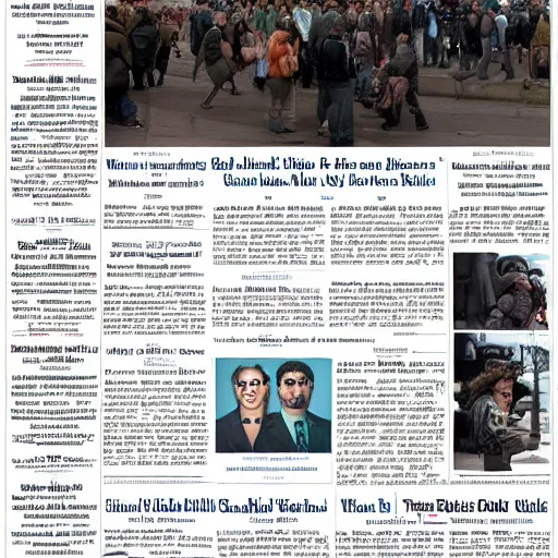 Prompt: front page of the new york times, november 2 0 th, 2 1 2 4