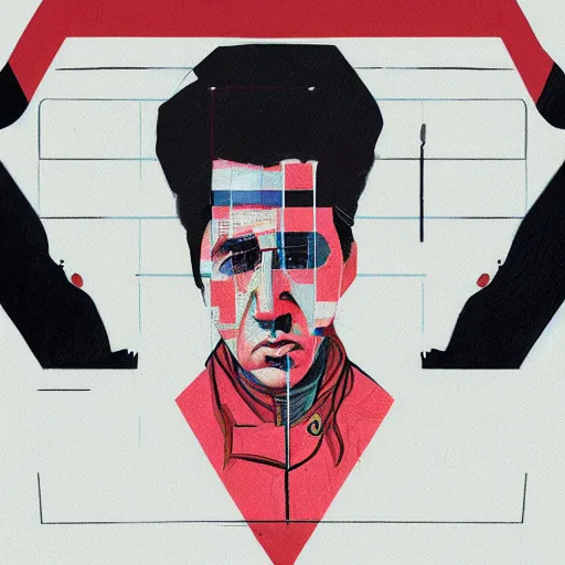 Prompt: nicolas cage profile picture by Sachin Teng , asymmetrical, positive vibes, Organic Painting , digital art, trending on artstation, Matte Painting, geometric shapes, hard edges, realism, graffiti, street art:2 by Sachin Teng:4