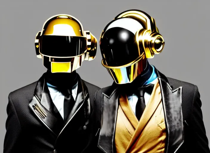 Image similar to steampunk daft punk's