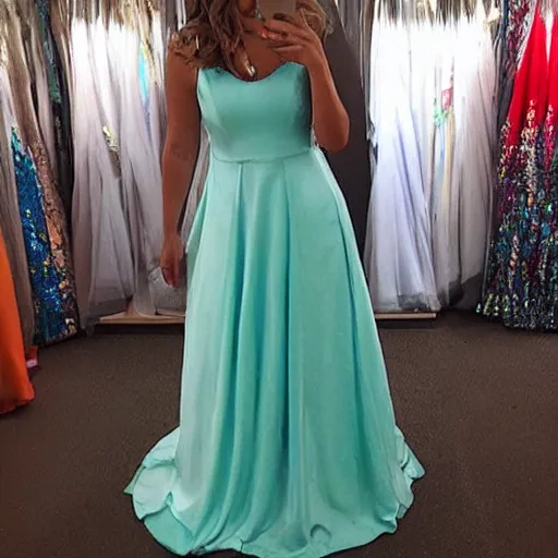 Image similar to fish creep prom dress jesus mountain express