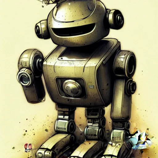 Image similar to robot by jean - baptiste monge