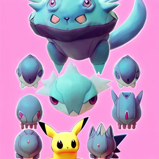 Prompt: cute pokemon:: by guillermo del toro and Martine Johanna and Simon Stålenhag and Chie Yoshii:: dynamic, particulate, pastel colors, intricate, elegant, highly detailed, centered, artstation, smooth, sharp focus, octane render, 3d