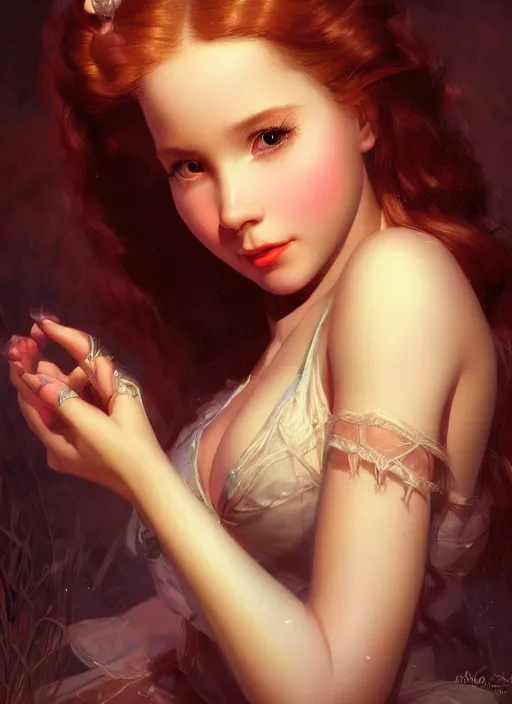 Belle delphine as aerith in oil painting : r/weirddalle