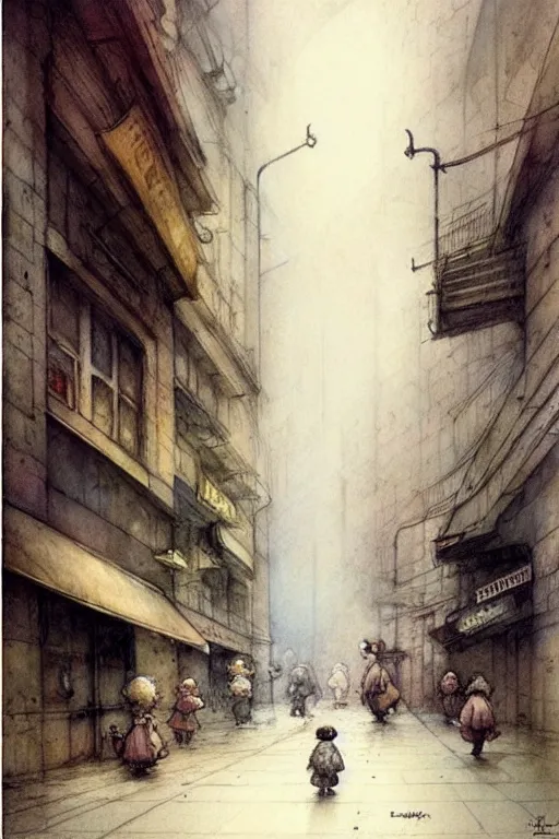 Image similar to (((((1950s underground city . muted colors.))))) by Jean-Baptiste Monge !!!!!!!!!!!!!!!!!!!!!!!!!!!