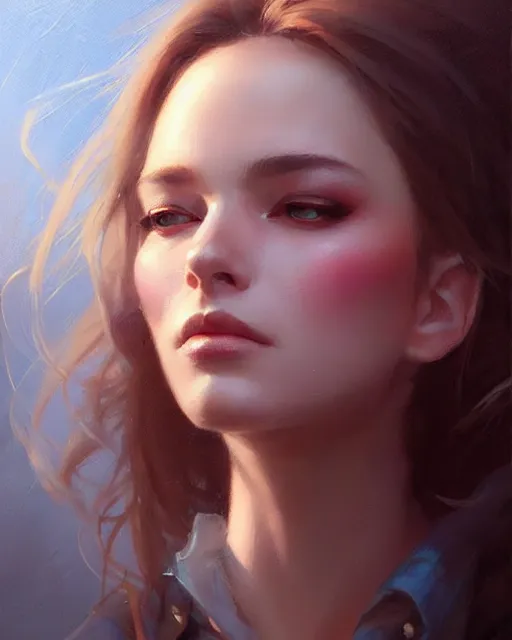 Image similar to karl - heinz urban!!!, fine - face, audrey plaza, realistic shaded perfect face, fine details. anime. magali villeneuve, artgerm, jeremy lipkin and michael garmash and rob rey