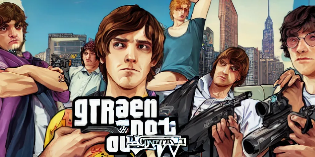 Image similar to Meteos and Sneaky GTA V Cover art