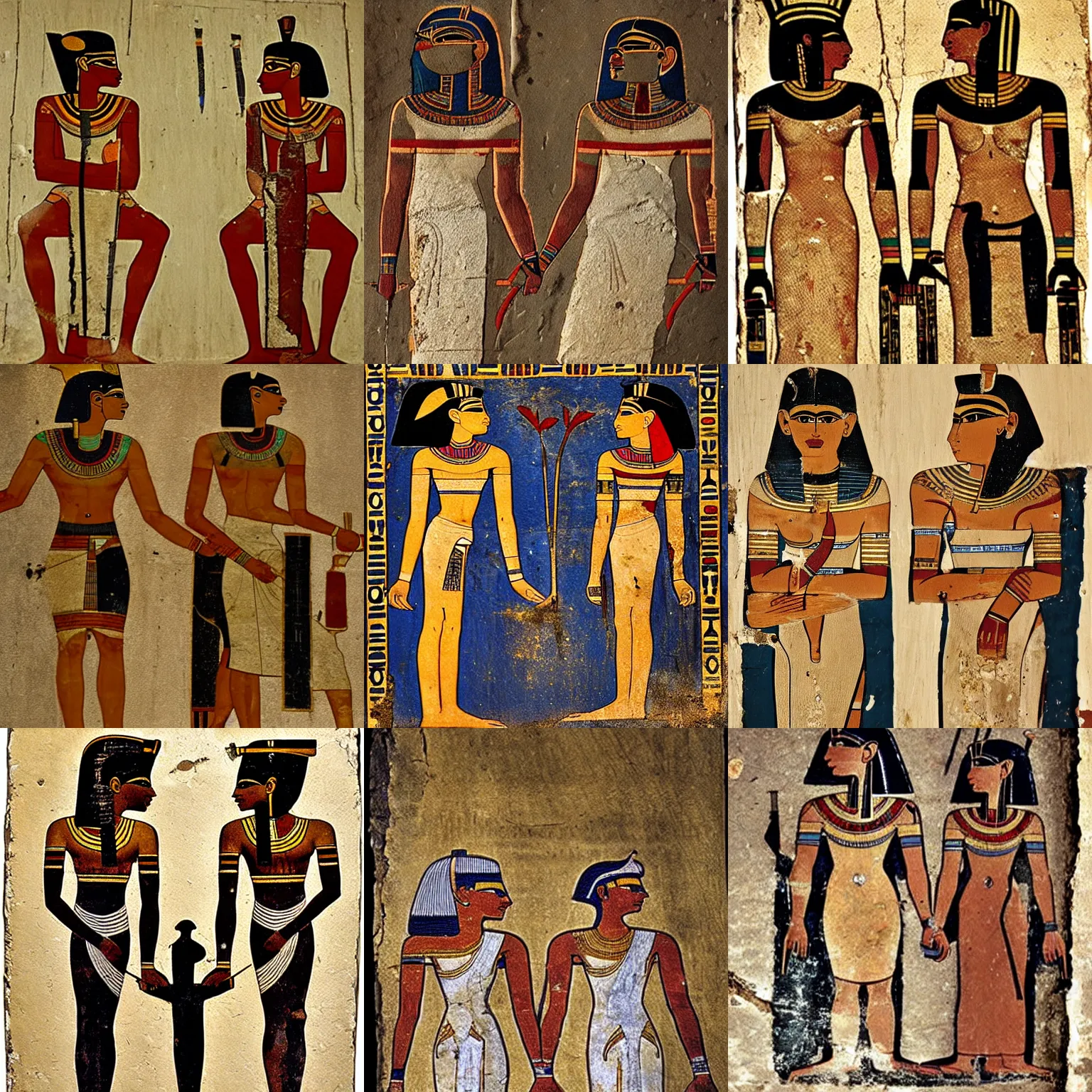egyptian people art