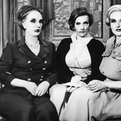 Image similar to the real housewives of hitler's germany