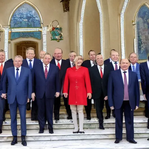 Image similar to Council of multiple Alexander Lukashenko