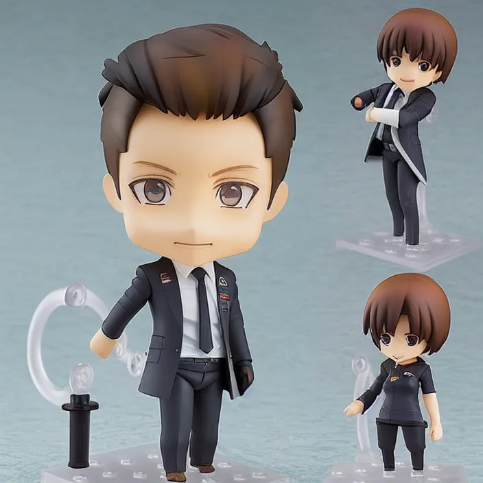 Image similar to One! Anime Nendoroid figurine of Elon Musk, fantasy, figurine , product photo