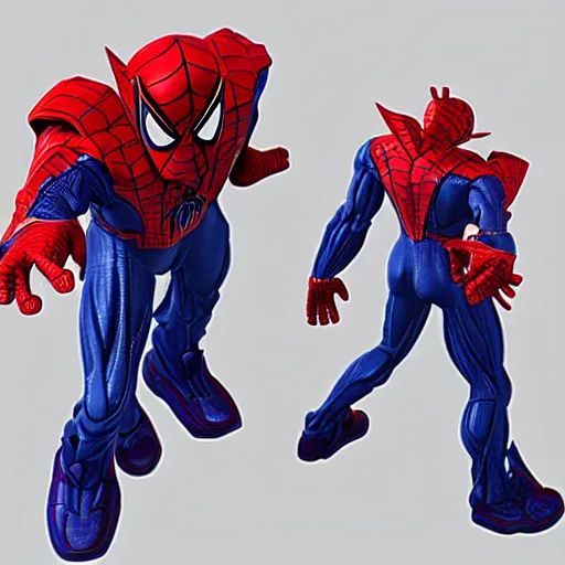 Image similar to spider man as optimus prime photorealistic