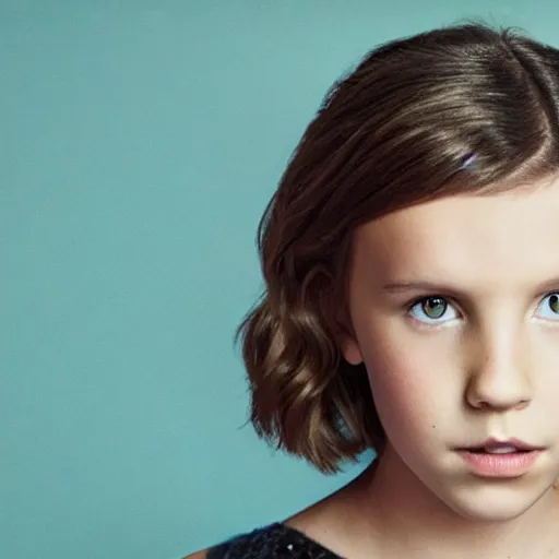 Image similar to portrait millie bobby brown