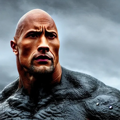 Image similar to dwayne johnson in elden ring