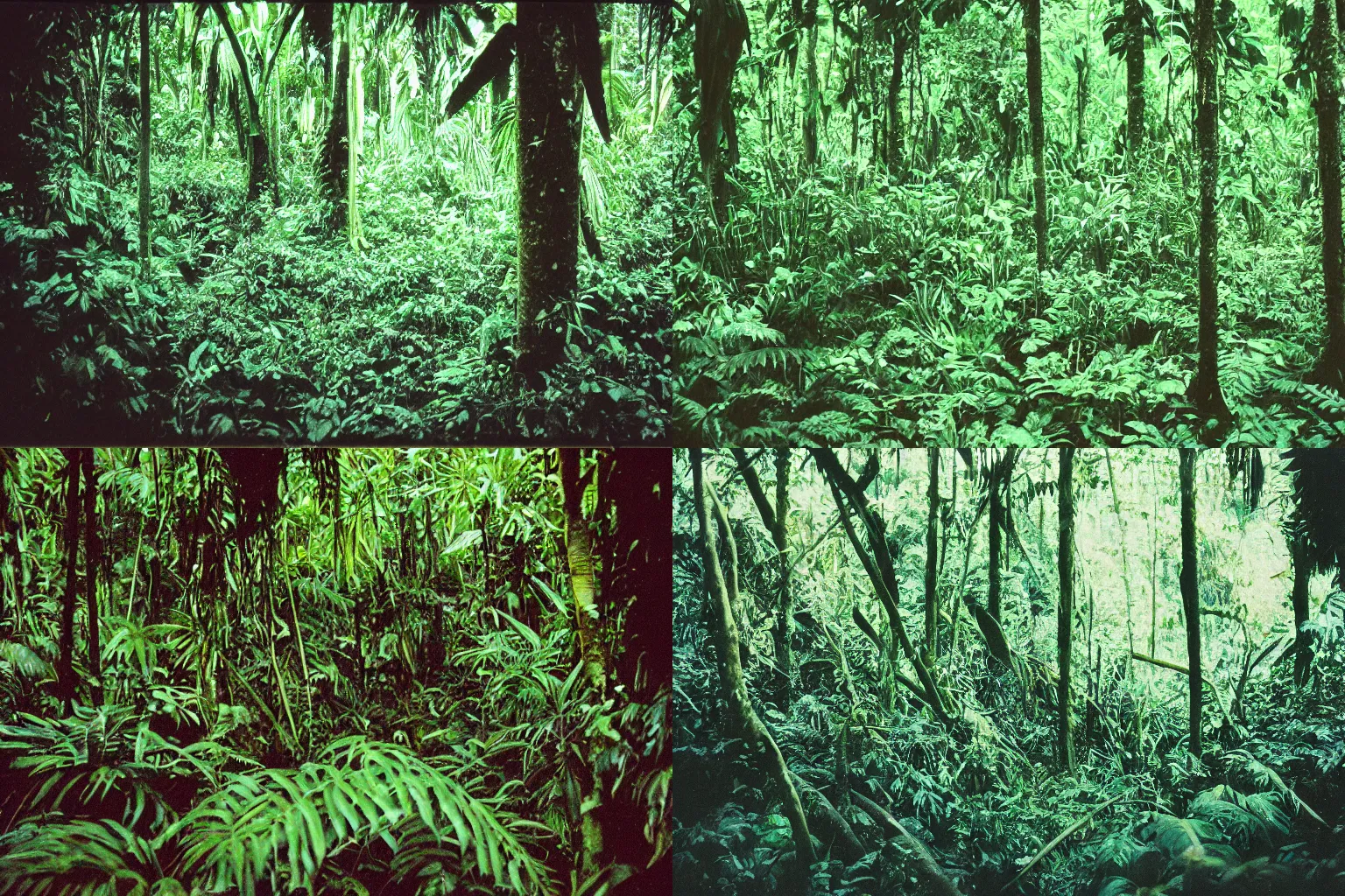 jungle, 35mm film photo, analog photography, liminal, | Stable ...