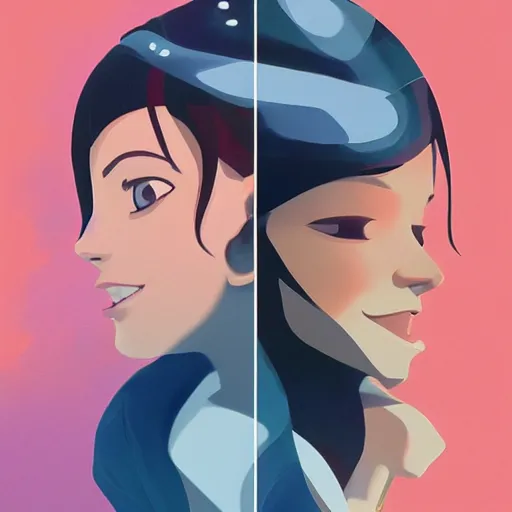 Prompt: face icon stylized minimalist titanic 1 9 9 7, loftis, cory behance hd by jesper ejsing, by rhads, makoto shinkai and lois van baarle, ilya kuvshinov, rossdraws global illumination