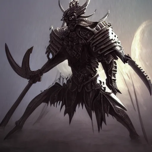 Prompt: Dream warrior fighting demons in lucid dreams, concept art dream armor, astonishing detail, smooth lines, razor sharp focus, amazing composition, award winning