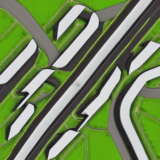 Image similar to top view of transport tycoon, photorealistic,