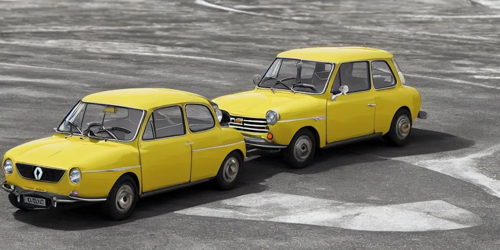 Prompt: “2022 Renault 8 Gordini, 4K, ultra realistic”