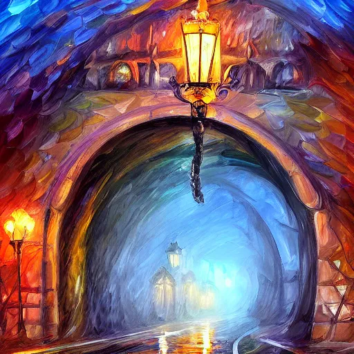 Prompt: squirrel hill tunnel monster, fantasy, intricate, elegant, highly detailed, digital painting, artstation, concept art, smooth, sharp focus, illustration, art by leonid afremov