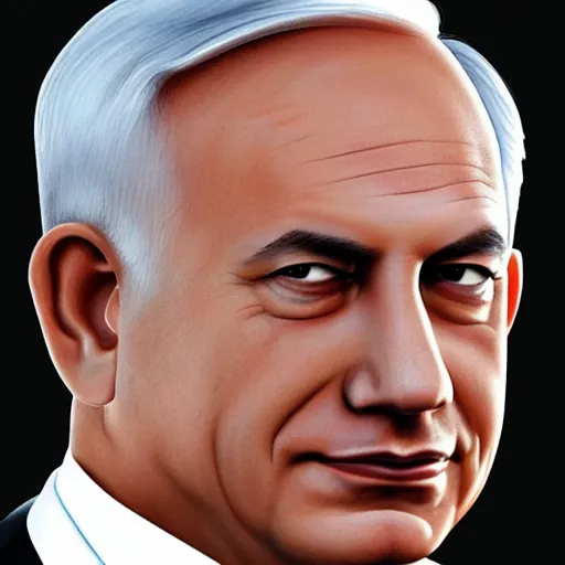 Image similar to benjamin netanyahu picture, photorealistic, detailed, photograph