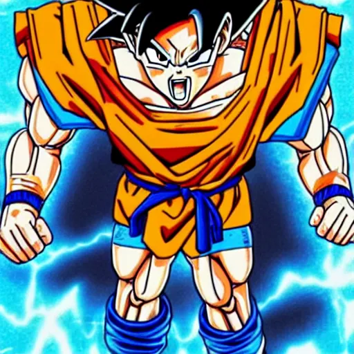 Image similar to quadraplegic goku