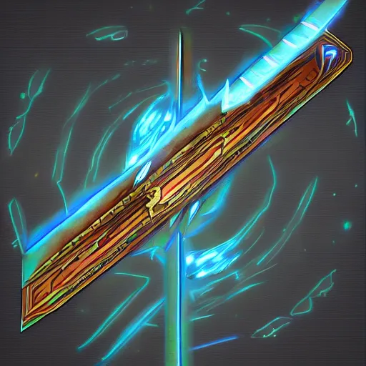 Image similar to energy sword, science fiction, magic item, d & d, concept art,