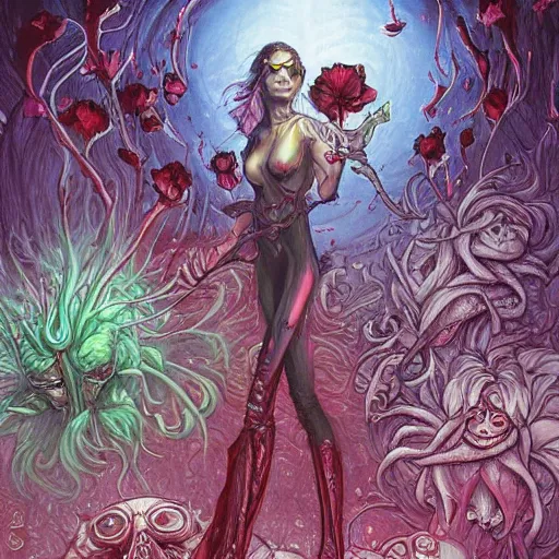 Image similar to apple being corroded by flowers jean sebastien rossbach jeff easley jen bartel