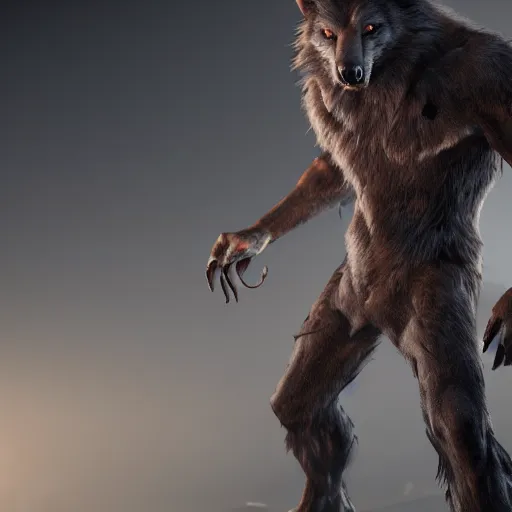 Prompt: cute handsome male werewolf from van helsing unreal engine hyperreallistic render 8k character concept art masterpiece