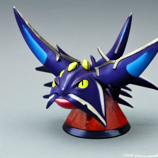 Image similar to pokemon kyogre as a warhammer tabletop figurine