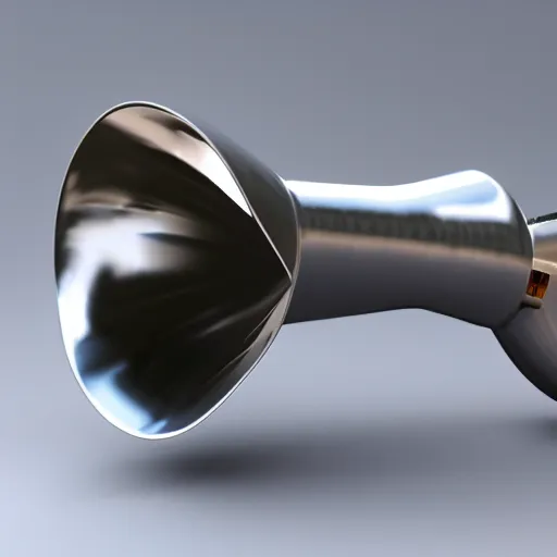 Image similar to megaphone render