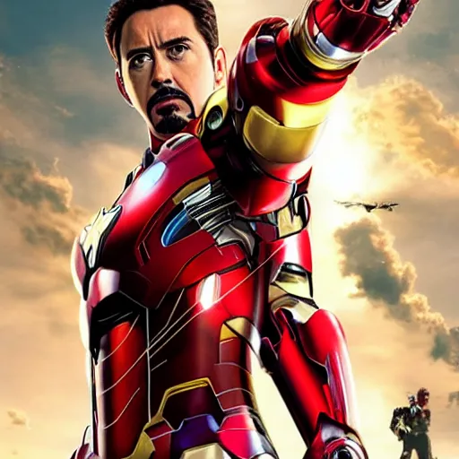 Image similar to scarlett johansson as ironman