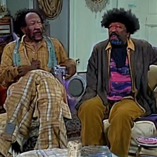 Prompt: sanford and son in the 21st century