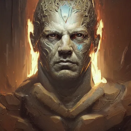 Image similar to portait of zeus de smyrne, glowing eyes, marvel comics, intricate, highly detailed, smooth, artstation, digital illustration by ruan jia and mandy jurgens and artgerm and wayne barlowe and greg rutkowski and zdislav beksinski