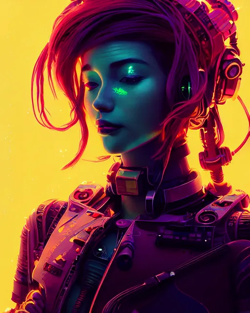 Image similar to portrait of a beautiful woman monster astronaut, intricate abstract. cyberpunk, intricate artwork, bathed in light, octane render, unreal engine, gaudy colors, greg rutkowski, loish, rhads, beeple, makoto shinkai and lois van baarle, ilya kuvshinov, rossdraws, tom bagshaw, alphonse mucha, global illumination