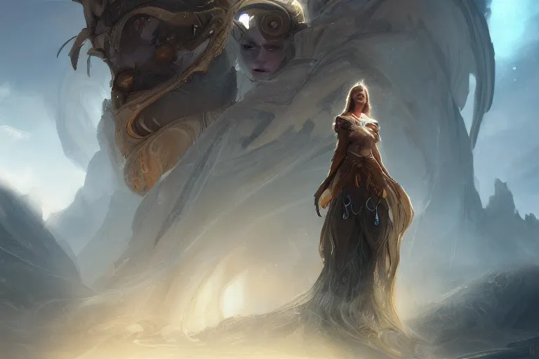 Image similar to personification of tramontana, cinematic, stunning, highly detailed, digital painting, artstation, smooth, hard focus, illustration, art by jessica rossier and brian froud