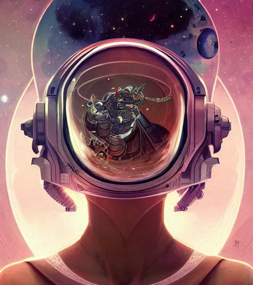 Image similar to psychoslayer, woman astronaut, intricate abstract. being entered by machine, portrait, highly detailed, deep focus, elegant, illuminated, elegant, highly detailed, digital painting, artstation, concept art, smooth, sharp focus, illustration, art by artgerm and greg rutkowski and alphonse mucha