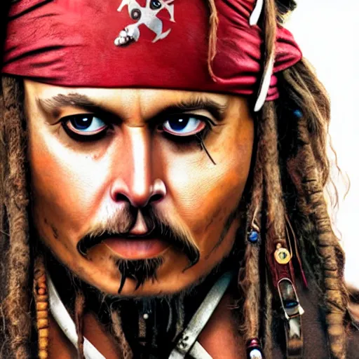 Prompt: Elon Musk as a Jack Sparrow from Pirates of the Caribbean, artstation, digital art, hyperrealistic, high quality, high detalied, 8K,