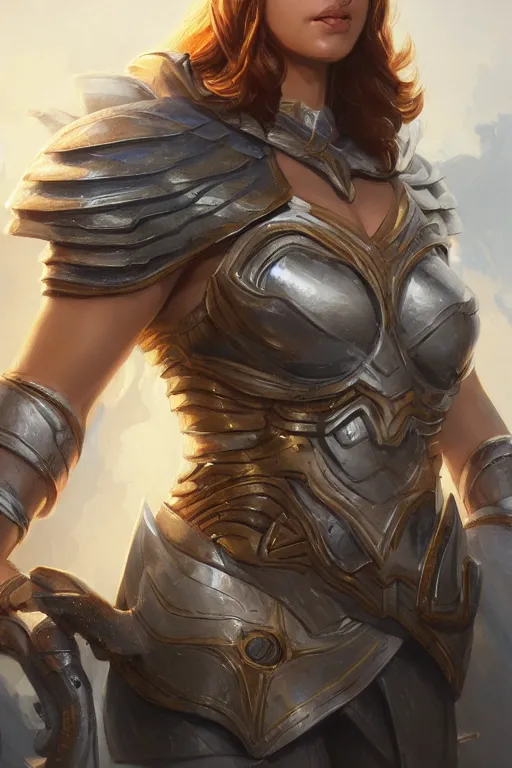 Image similar to amazon valkyrie athena, d & d, fantasy, portrait, highly detailed, headshot, digital painting, trending on artstation, concept art, sharp focus, illustration, art by artgerm and greg rutkowski and magali villeneuve