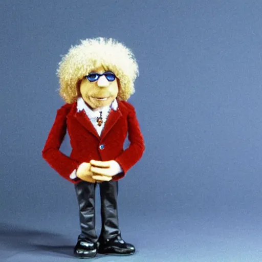 Image similar to jeff lynne as a muppet