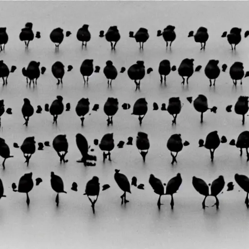Prompt: film still of 1 2 angry men, played by ducks, highly detailed, 8 k