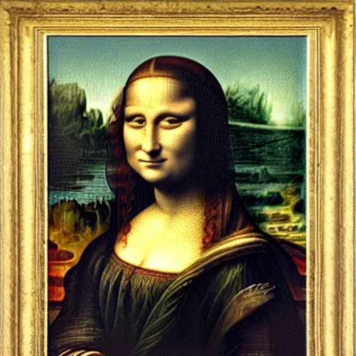 Image similar to Mona Lisa