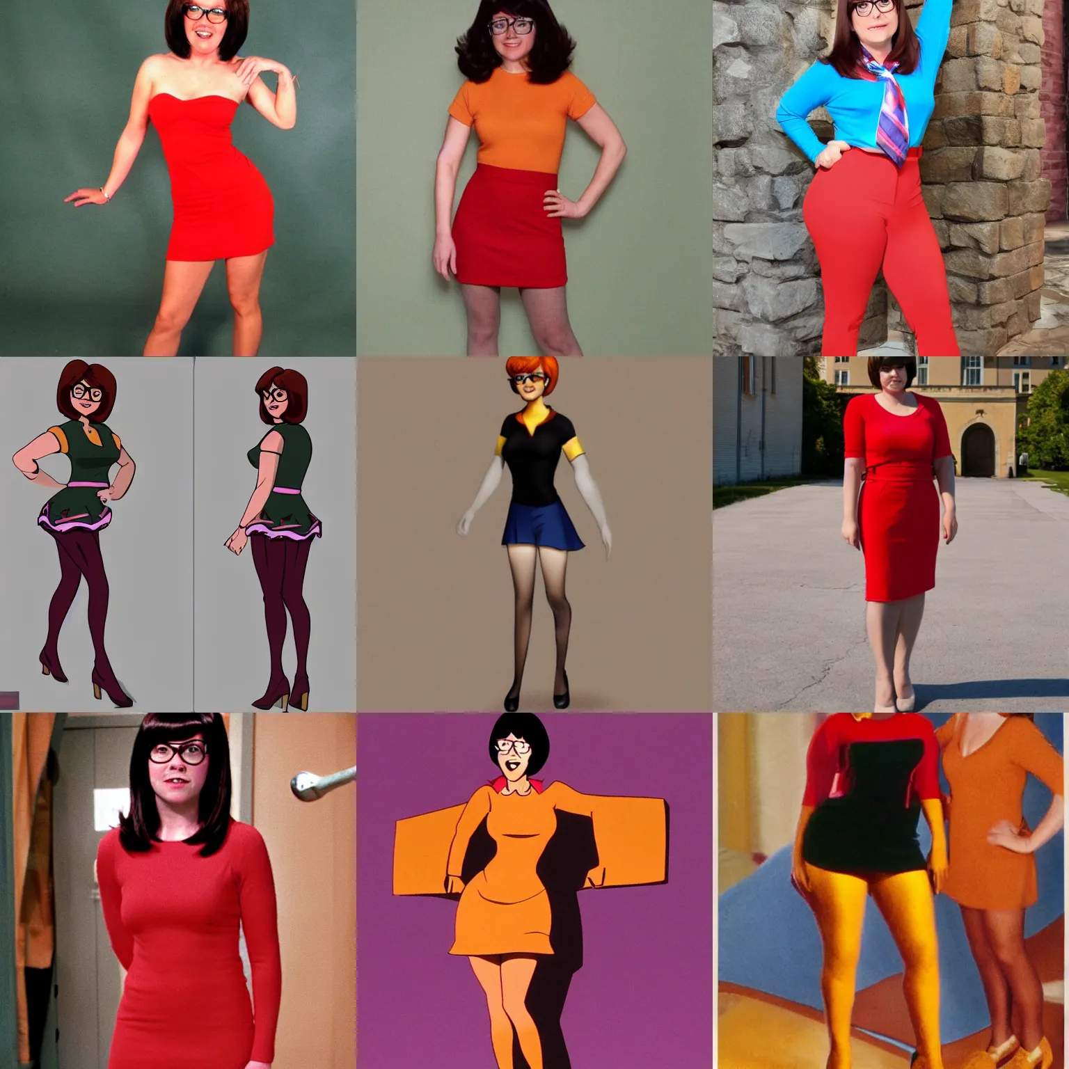 Prompt: Velma with a full body