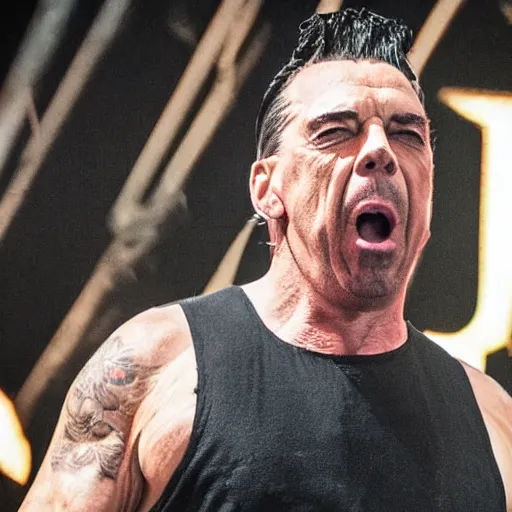 Image similar to Till Lindemann in Japan