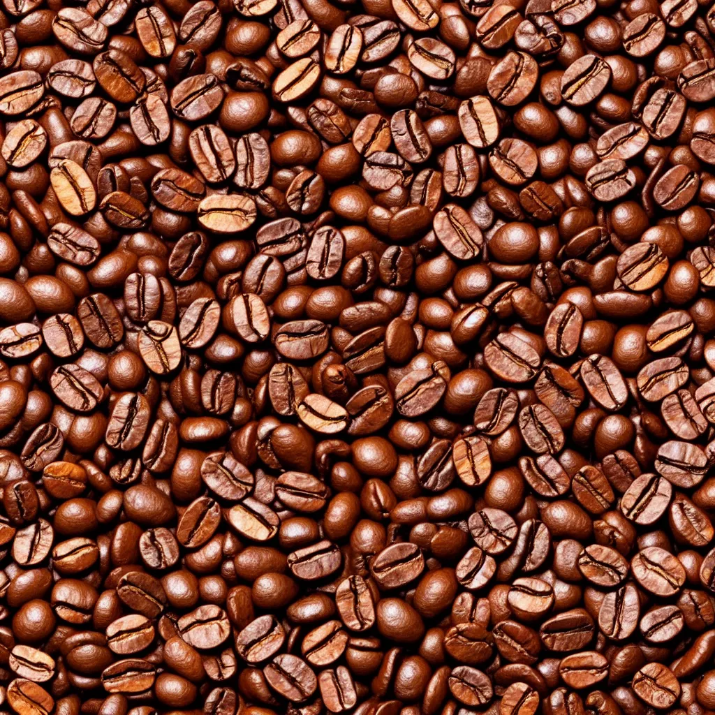 Prompt: coffee beans texture, wallpaper, 4k