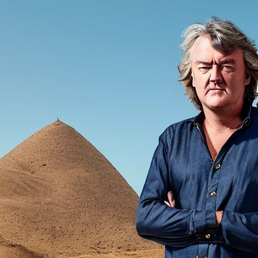 Image similar to james may on a trip to mecca, 4 k image