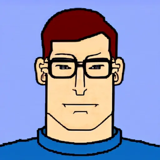 Image similar to Hank Hill mugshot