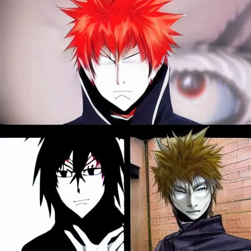 Image similar to Ichigo Kurosaki in real life