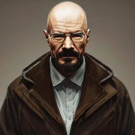 Image similar to chinese walter white, intricate, highly detailed, digital painting, artstation, concept art, smooth, sharp focus, illustration, unreal engine 5, 8 k, art by artgerm and greg rutkowski and alphonse mucha