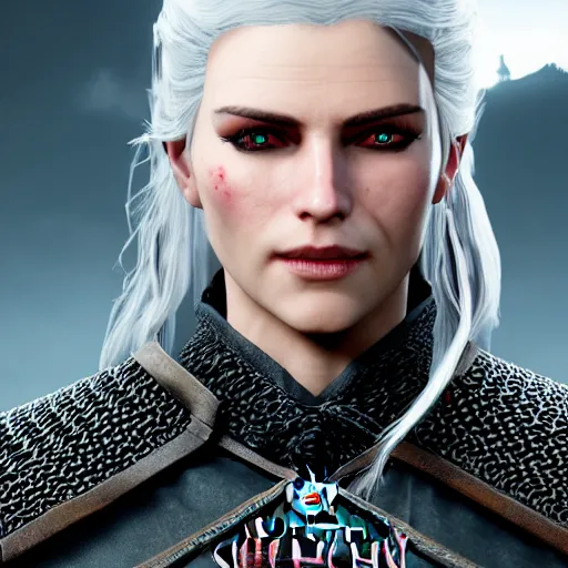 Prompt: witcher 3 yennifer, 8k, realistic, hd, detailed, high definition